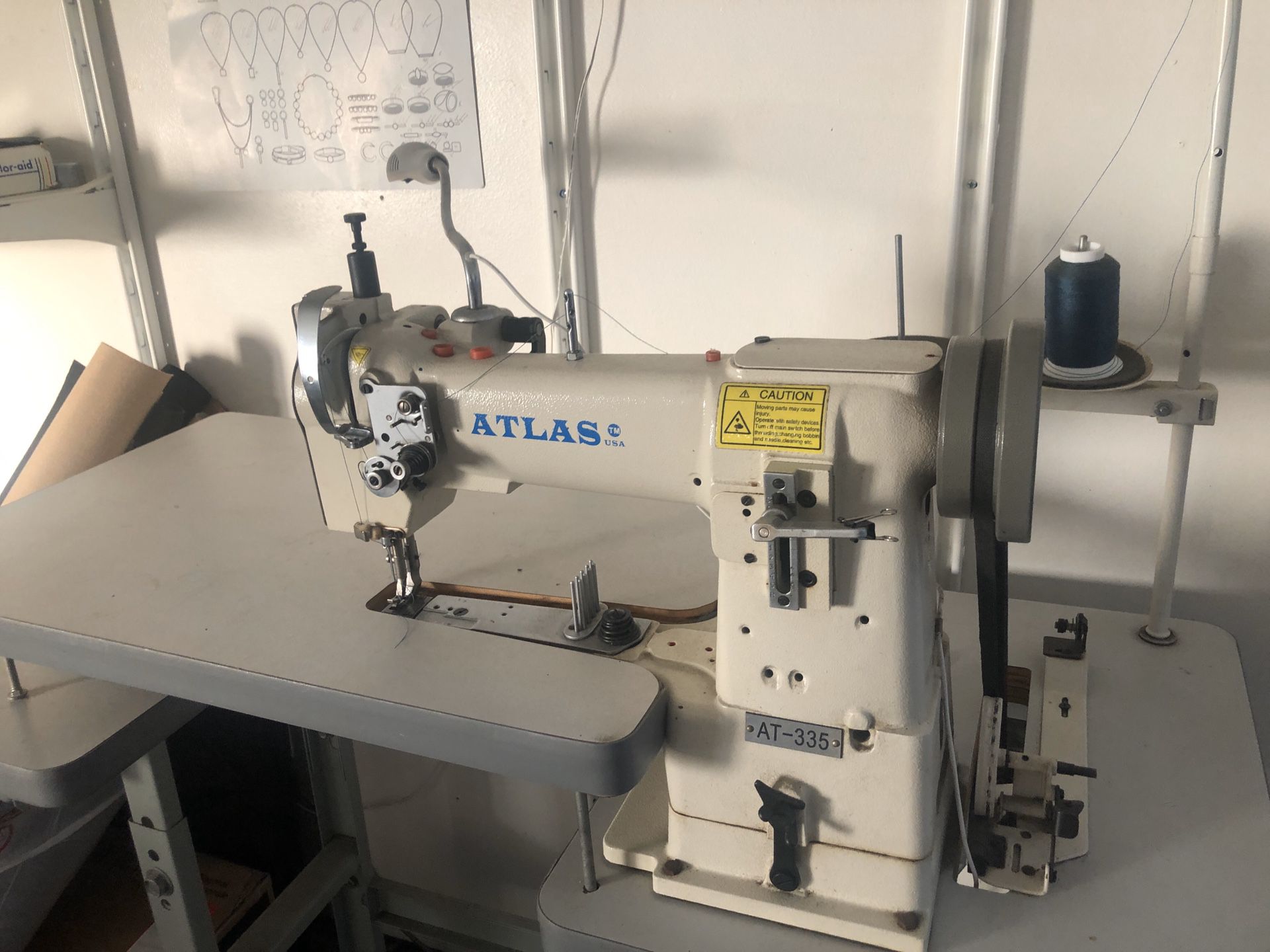 Industrial Leather Sewing Machine - Atlas 335