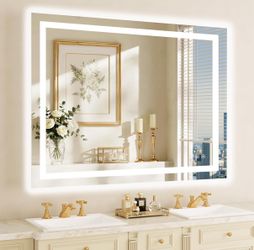 LED bathroom mirror anti fog
