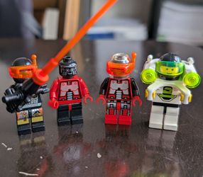 LEGO Minifigs UFO Techdroid Space Droid Lot
