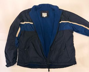 Vintage Y2K 1998 Old Navy Fleece-Lined Athletic WindBreaker Jacket Size XL