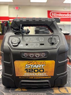 Built in air compressor