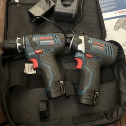 Bosch Impact Driver Set Like New