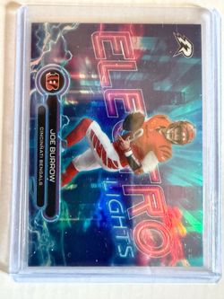 2026 Topps resurgence Joe Burrow Electro Lights