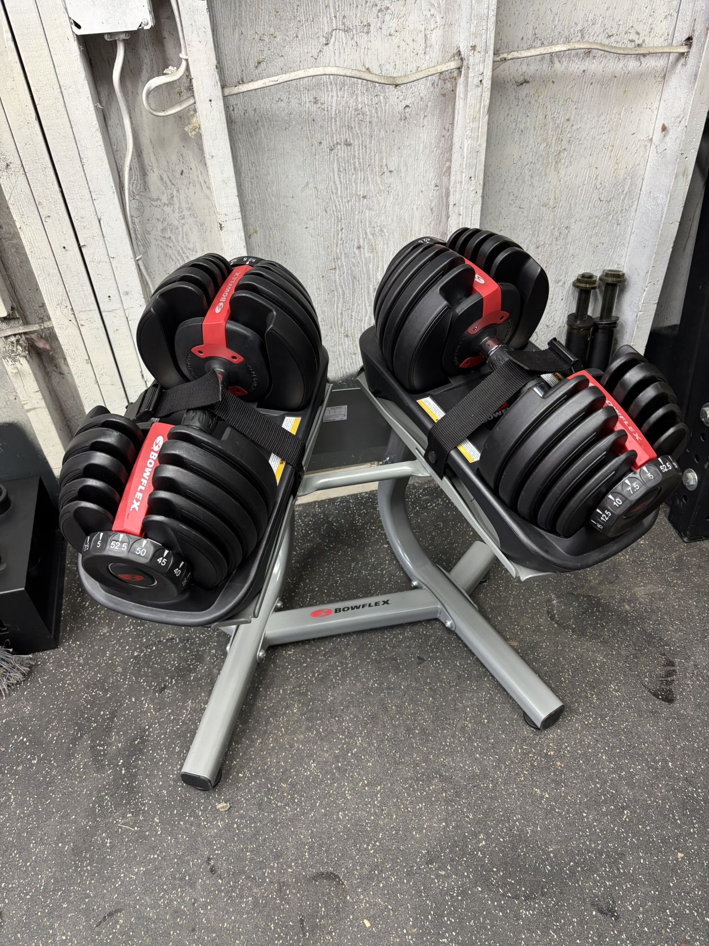 Dumbbells And Rack