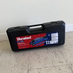 Duralast 2 1/2 Ton HYDRAULIC TROLLEY JACK • Heavy-duty frame for added strength