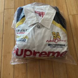 Supreme SpongeBob Jeff Hamilton Racing Jacket