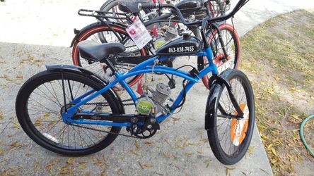 BRAND NEW 26" MOTOR BIKE W BRAND NEW UPGRADED KIT W SMALL 36TOOTH REAR SPROCKET FOR MORE SPEED 130MPG