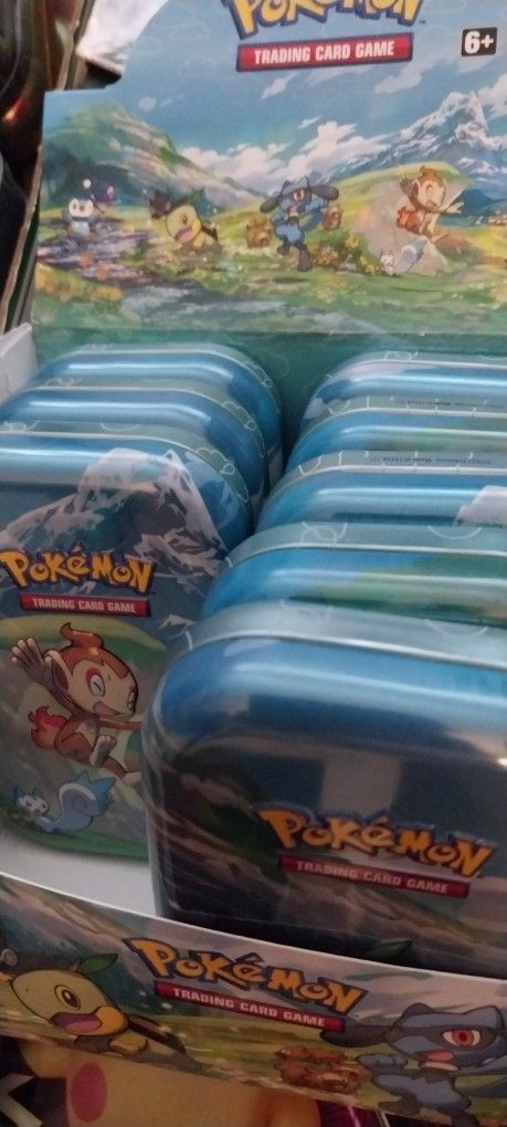 Sinnoh Starz Mini Tin With Cards