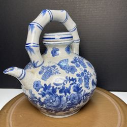 Vintage Chinese Teapot Vase($55, 10”tall x 10”wide)