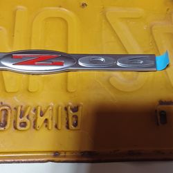 Corvette Z06 Badges Fender Emblem