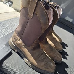 Ariat work boots 10.5 steel toe