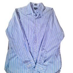 Men's J.Crew Long Sleeve Button Down Shirt Size 16-16.5 