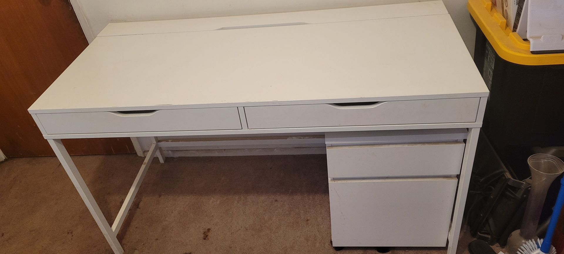 IKEA Alex Desk & Drawers