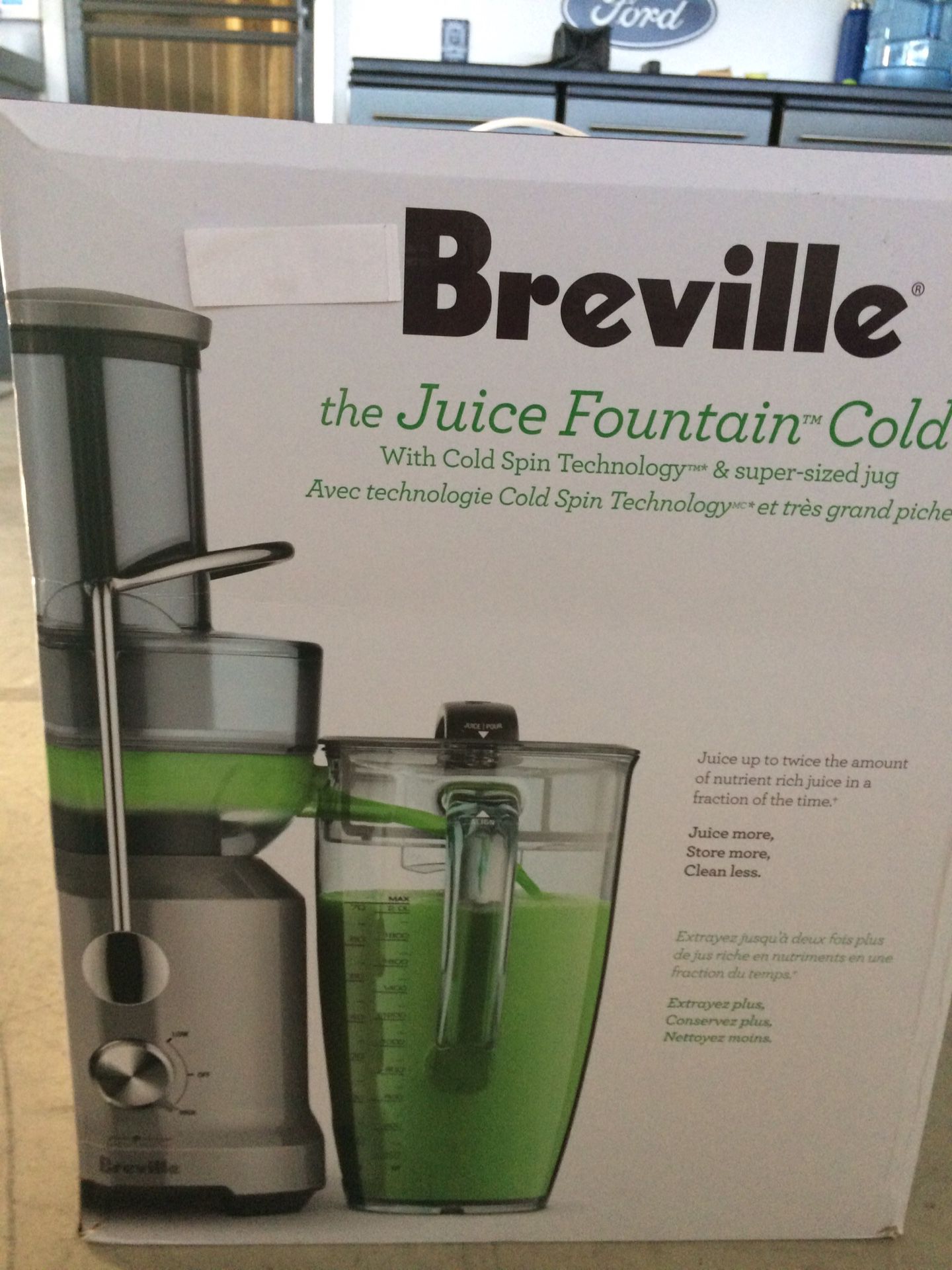 “Breville Juice Fountain Cold” juicer