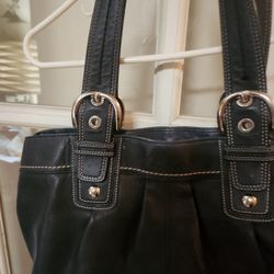 Vintage Coach Leather Purse