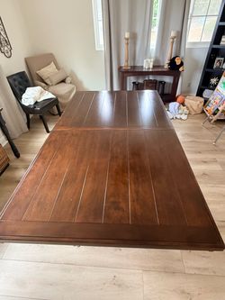 Large Wood Dining Table