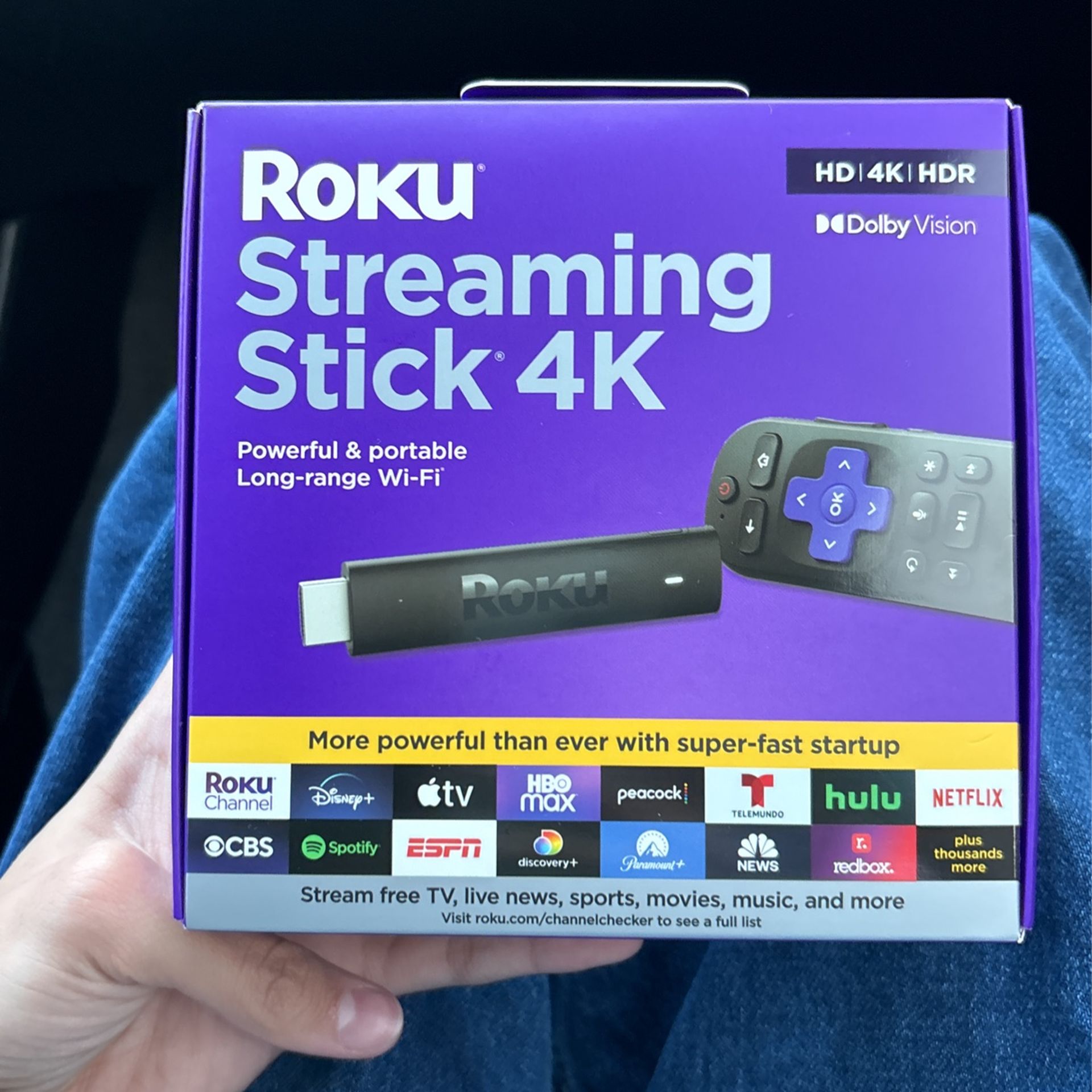 Roku Steaming Stick 4k