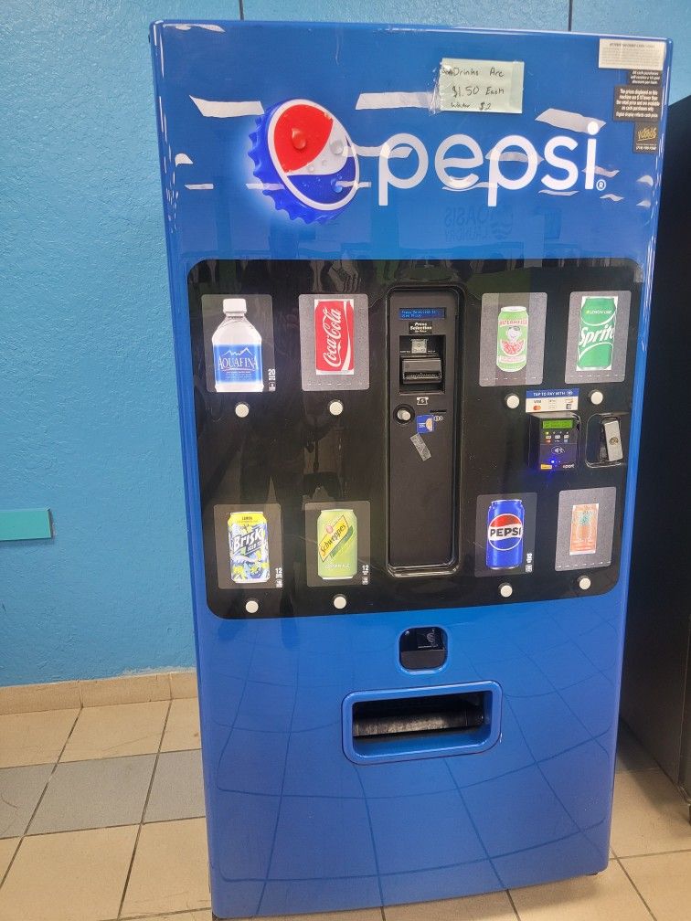 Refurbished Beverage Vending Machine