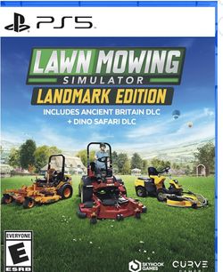 Brand New/ still sealed PS5 Lawn Mowing Simulator Landmark Edition with Ancient Britain + Din