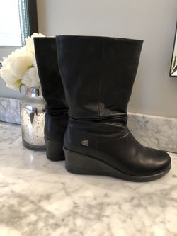 Black Short Boots 8.5