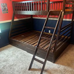 Twin Over Full Bunk Bed Frame