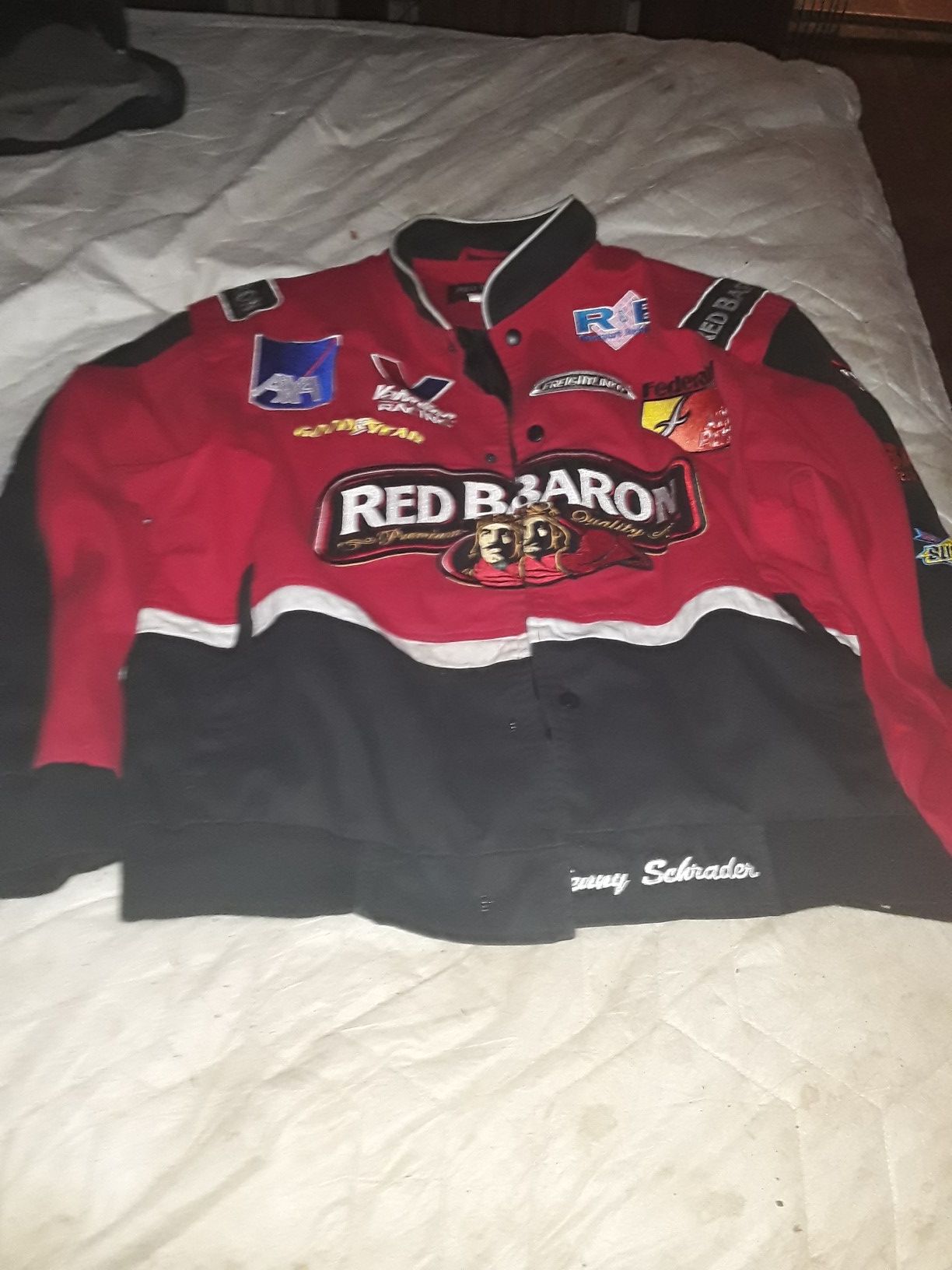 Red baron racing jacket XL
