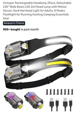 Rechargeable Headlamp