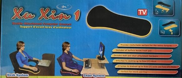 Double Attachment Computer Armrest Pad