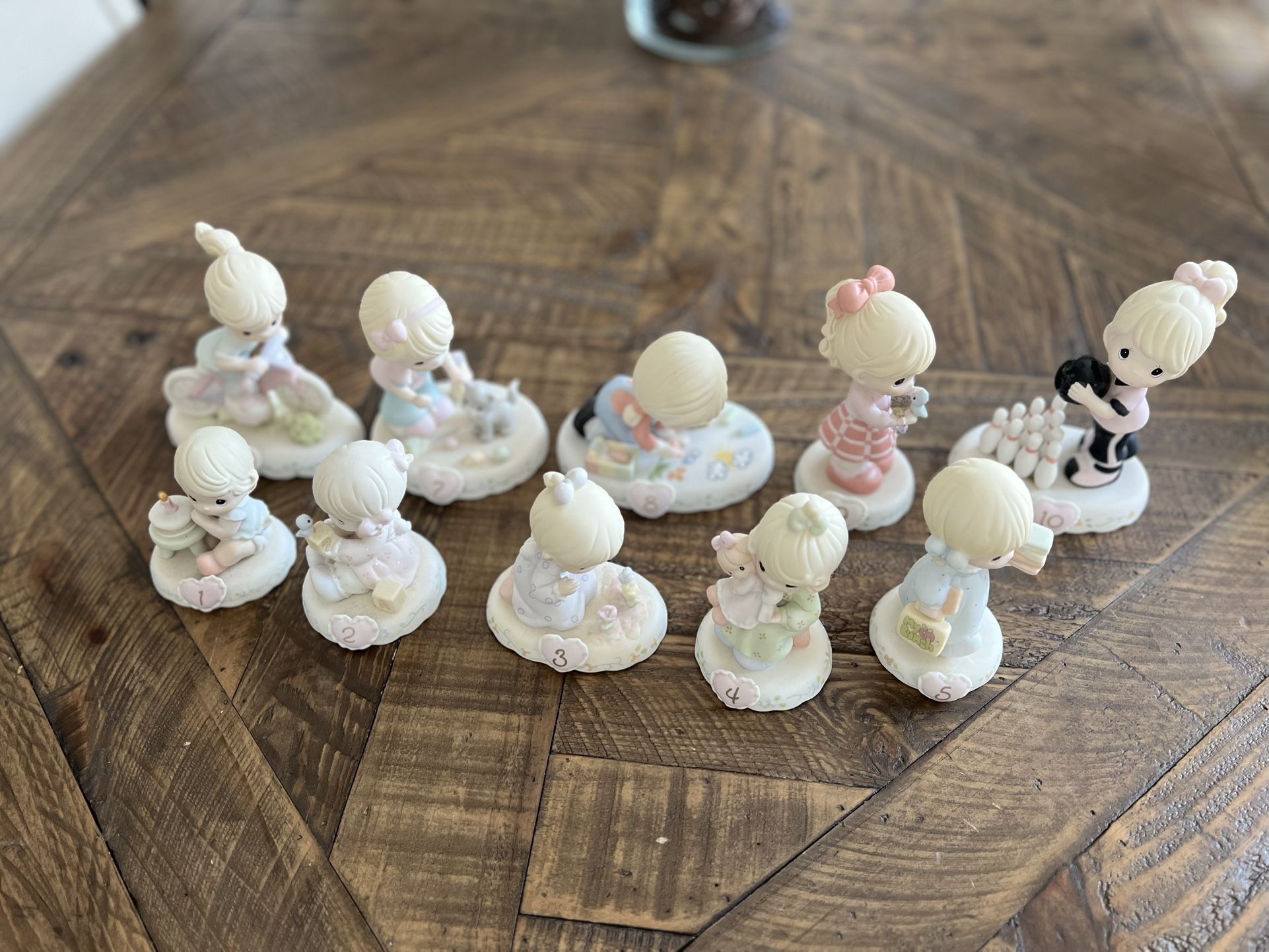 Precious Moments Growing In Grace 1-10 (blonde)