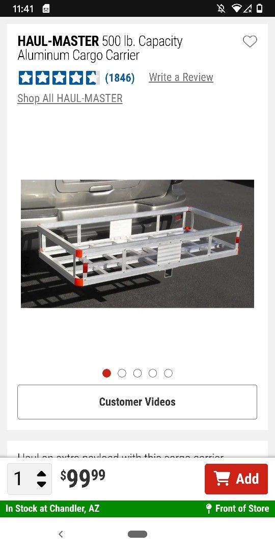 Haul Master Cargo Carrier