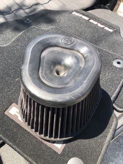 S&B replacement Reusable Cloth Filter for 4th Gen Ram Cummins