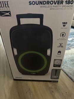 Wireless Party Speaker w/ lighting