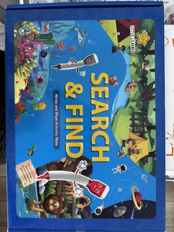 Skillmatics Search and Find Megapack Educational Game - Reusable Preschool Learning Activities, Perfect for Toddlers & Kids Who Love Toys, Art & Craft