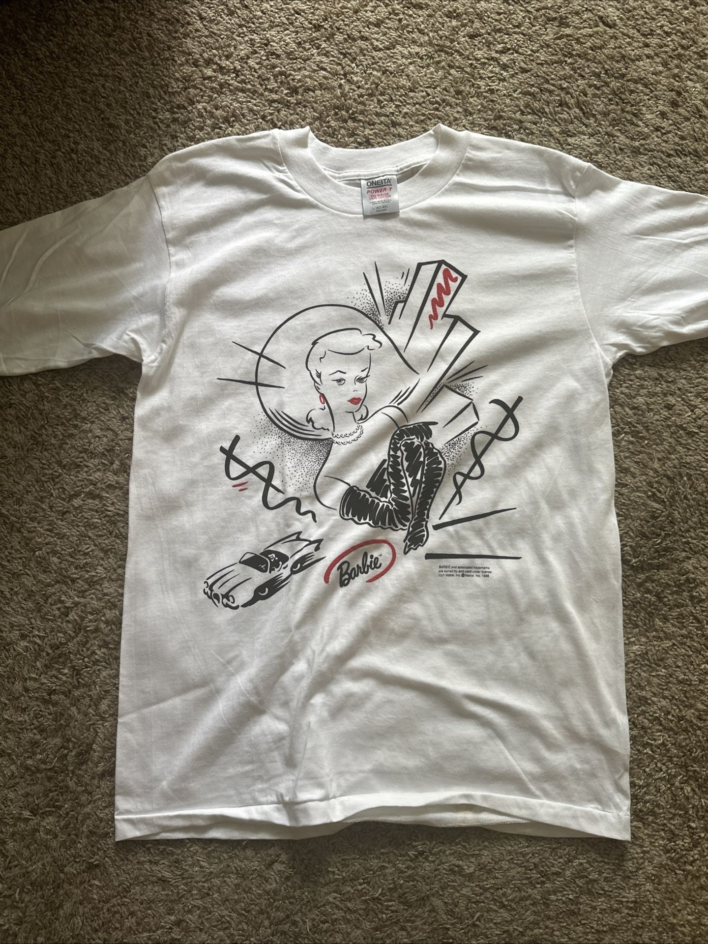 Vintage Barbie T Shirt 1988
