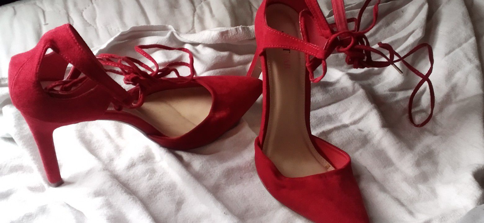 Red Heels Size 8.5