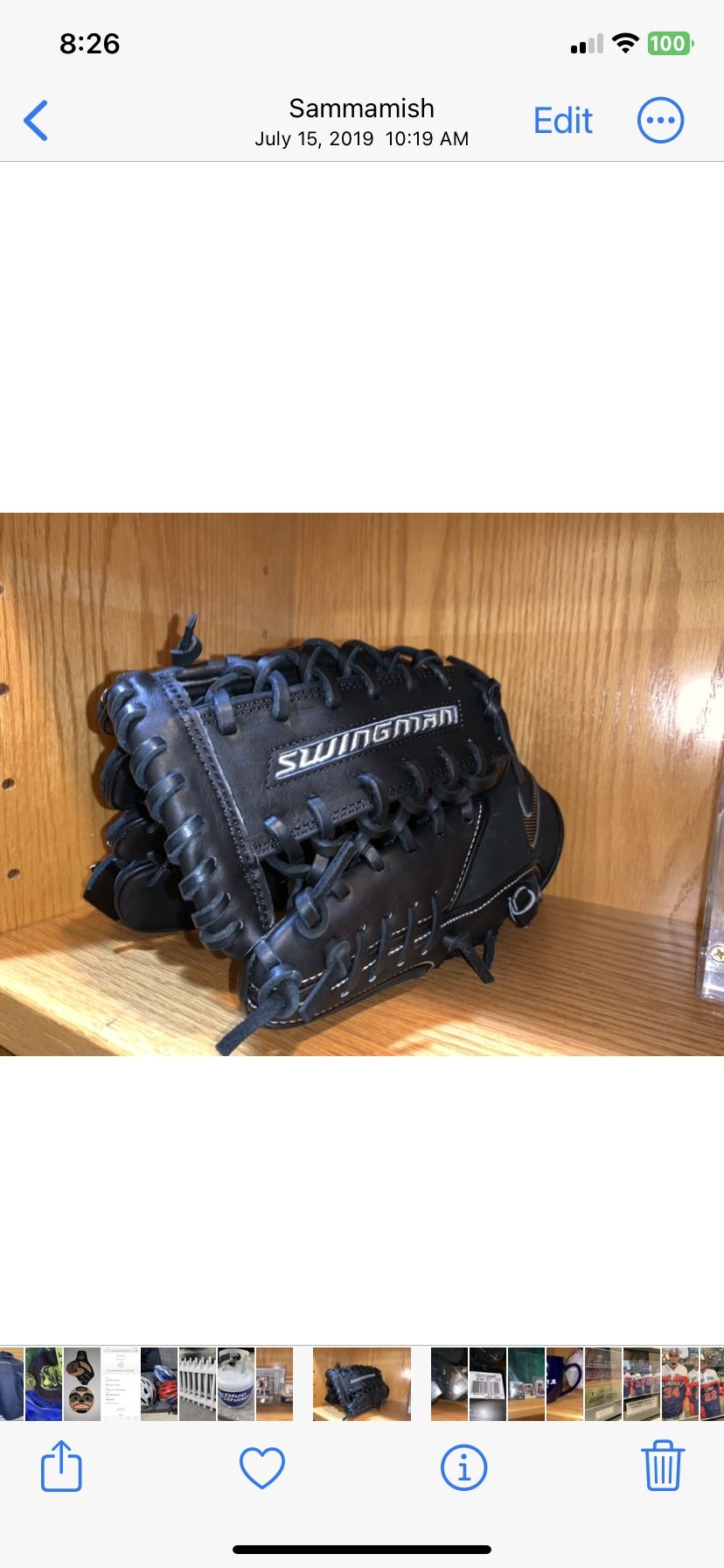 Nike Swingman Baseball Glove Mitt New Unisex 12.5 FLRT