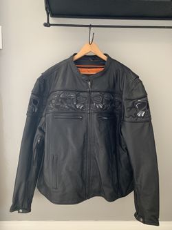 Men’s Savage Skulls Motorcycle Jacket