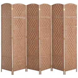 Room Divider 6 Panel, 6FT