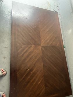 Wooden Dining table with 5 chairs