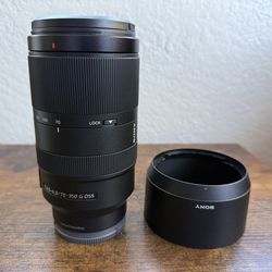 Sony E 70-350mm F4.5-6.3 G OSS lens