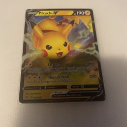 Pokémon Pikachu V 43/185