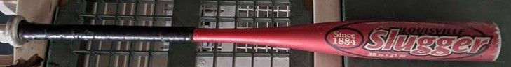 Louisville Slugger Metal Youth Baseball Bat 28 In Is 21 Oz Red