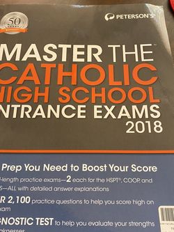 Catholic High School Entrance Exam