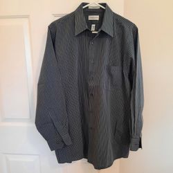 Mens Van Heusen Shirt Size 15 1/2  32/33