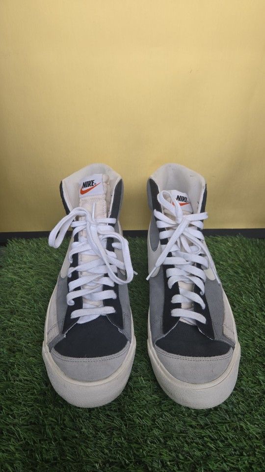 NIKE BLAZER MID 77 VINTAGE Grey Black Suede CL1167-001 SIZE 11