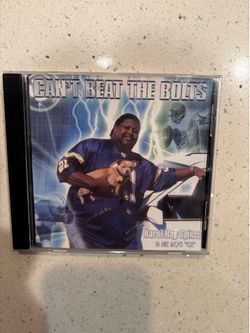 Vintage San Diego Chargers Fan Anthem CD Can't Beat The Bolts Karel Ray Spikes