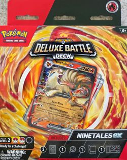 Pokemon deluxe battle deck ninetales