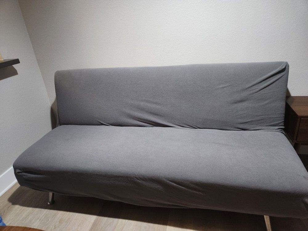Three Seater Couch Turned Bed