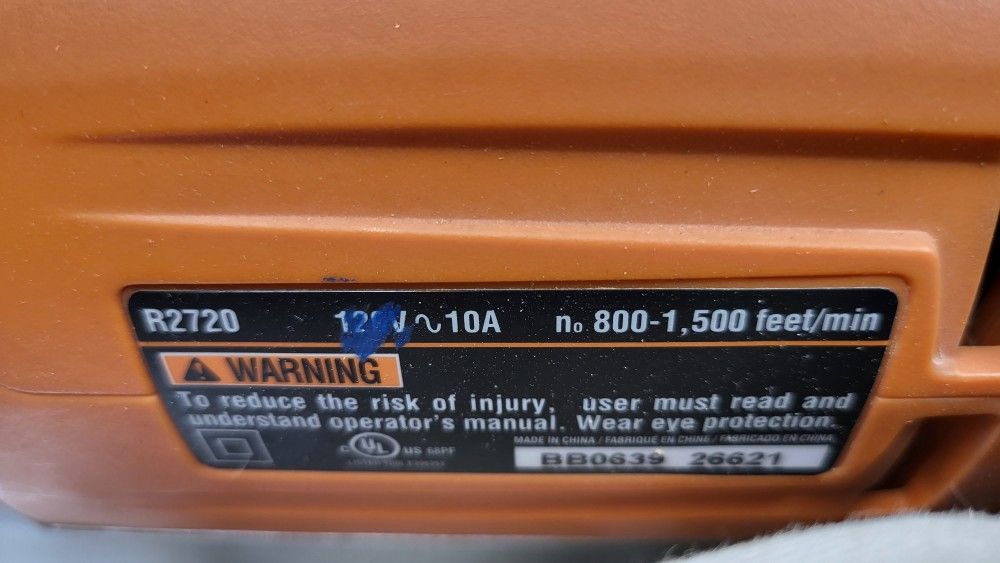 Ridgid Belt Sander R2720 for Sale in Lake Villa, IL OfferUp