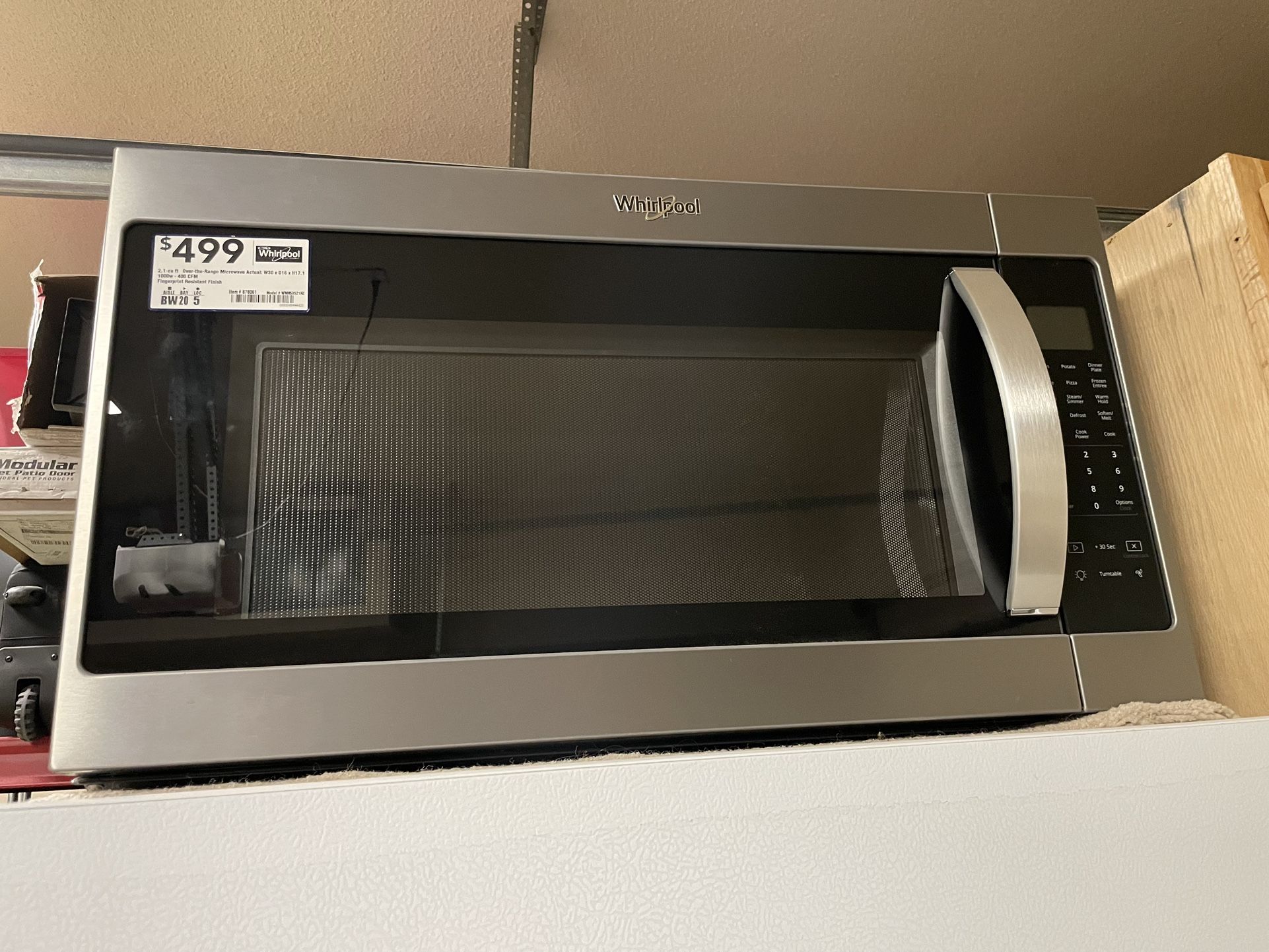 Whirlpool Microwave for Sale in El Paso, TX OfferUp